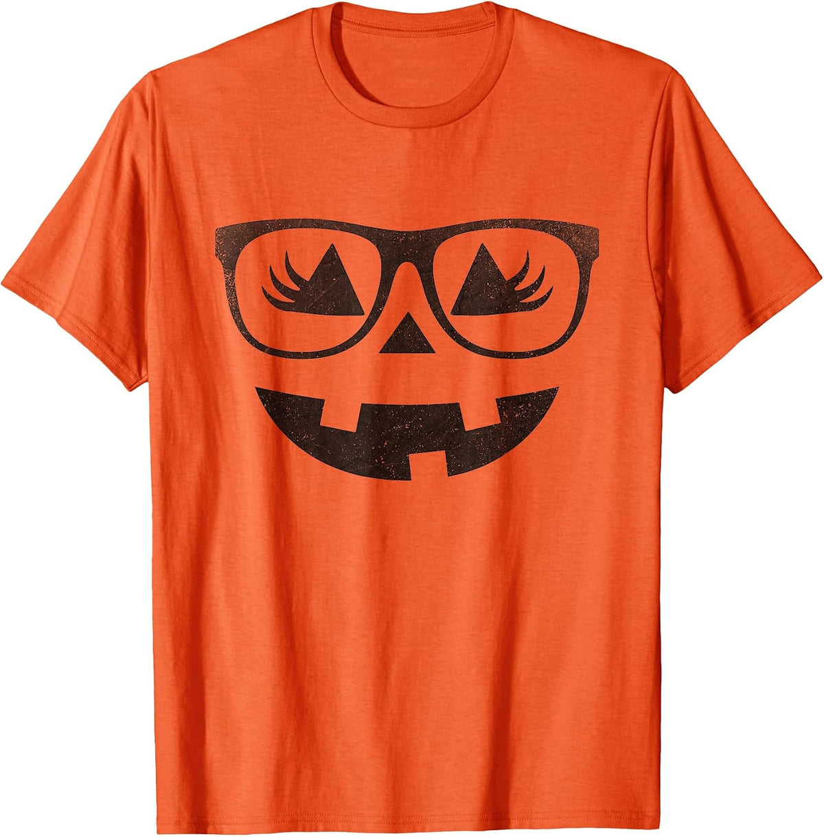 Halloween Pumpkin Face Costume Tee