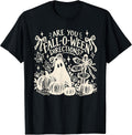 Halloween Teacher Ghost are You Fall O Ween Directions T-Shirt