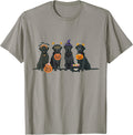 Halloween Black Lab Fall Labrador Retriever Halloween Dog T-Shirt