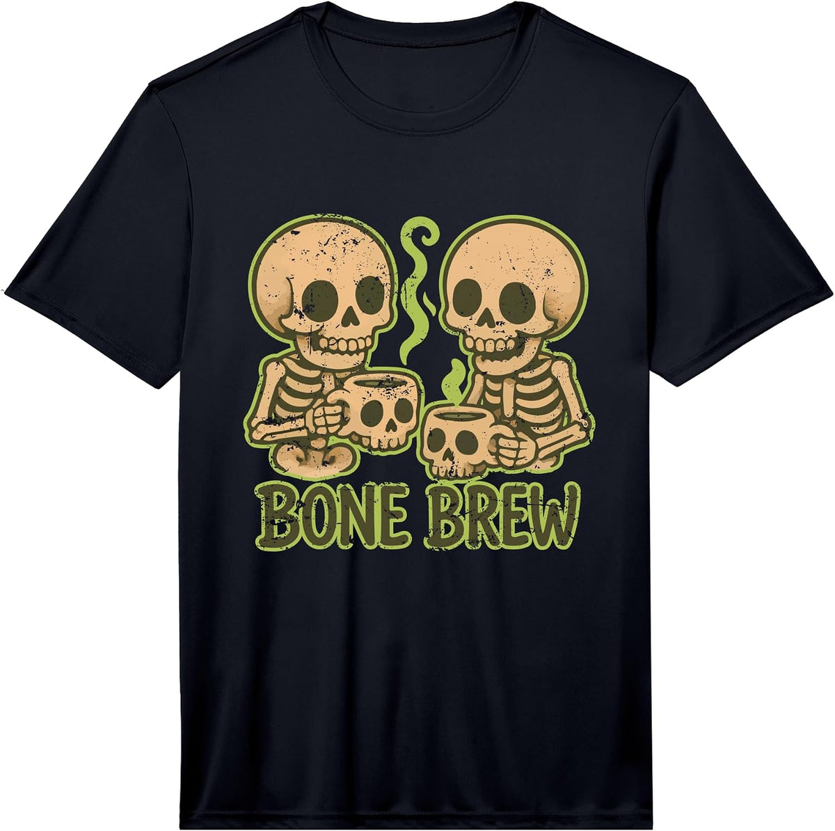 Bone Brew Skeleton Coffee Performance T-Shirt