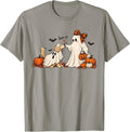 Cute Ghost Dog Halloween Trick Or Treat Pet Lover T-Shirt