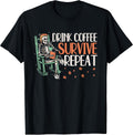 Funny Coffee Lover Tee Shirt