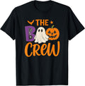 Halloween The Boo Crew Cute Ghost Spooky Family Matching T-Shirt