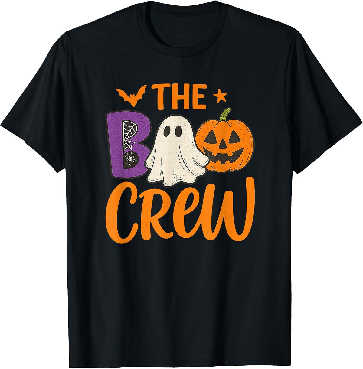 Halloween The Boo Crew Cute Ghost Spooky Family Matching T-Shirt