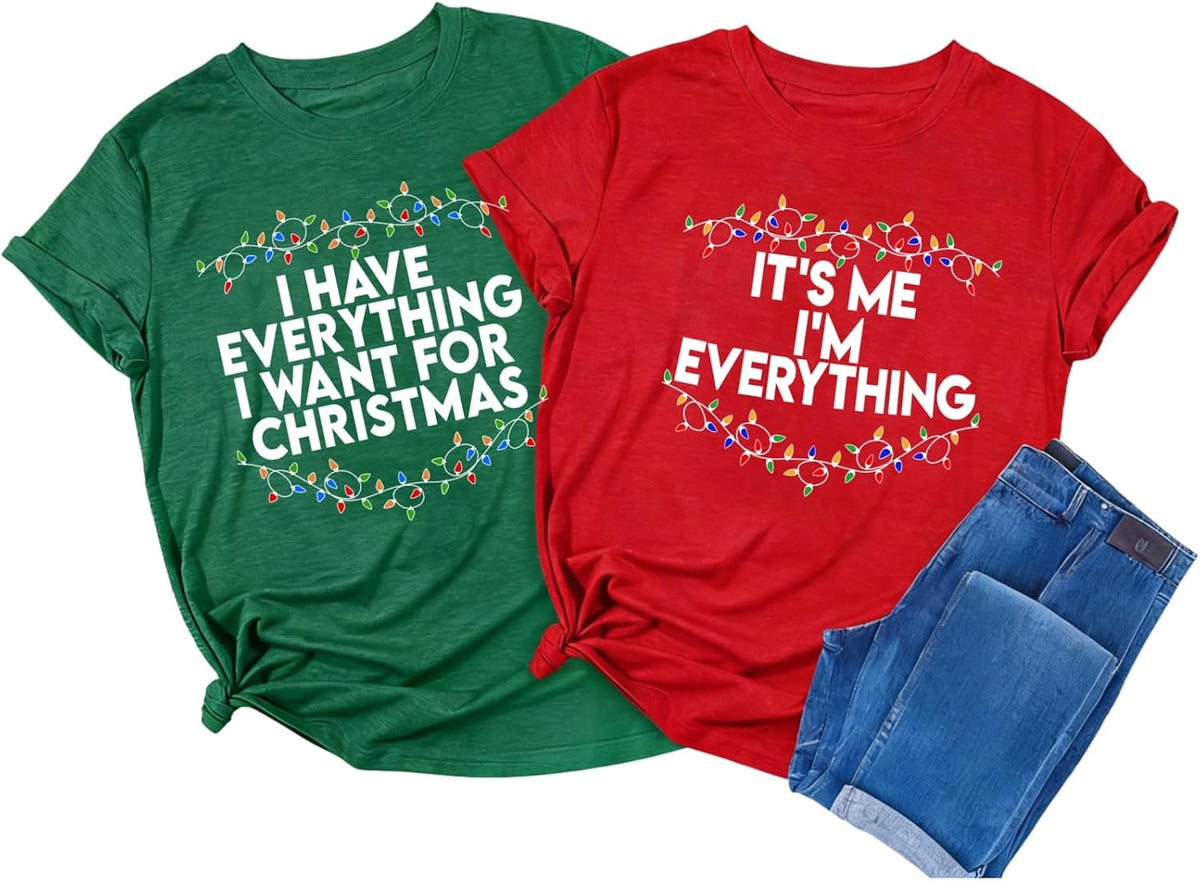 Chest and Nuts Christmas Shirts His and Her Christmas Shirt Christmas Couples Matching Outfits Xmas Top