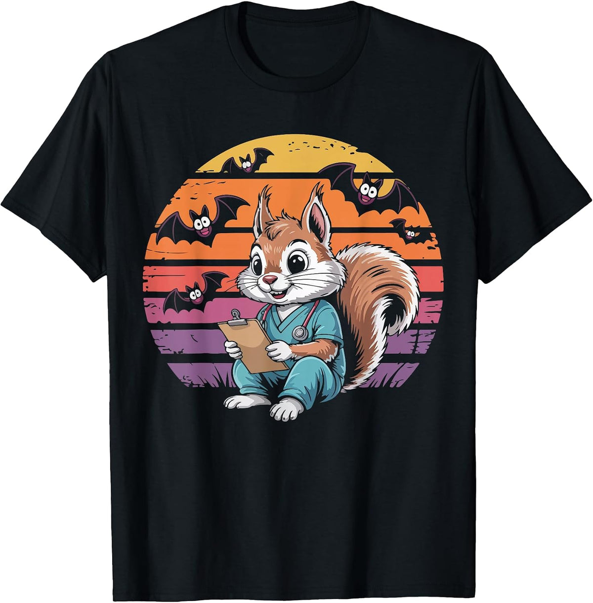 Autumn Fall Halloween Doctor Nurse T-Shirt