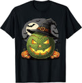 Funny Puerto Rican Pana Halloween Jack O Lantern Breadfruit T-Shirt