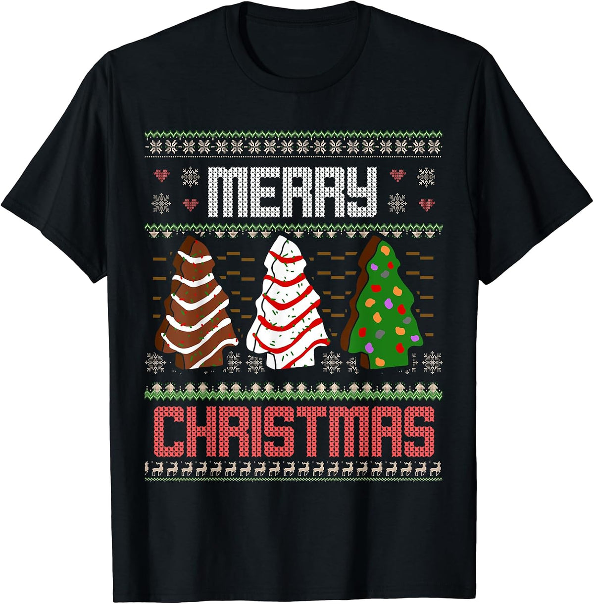 Funny Oh Christmas tree ugly sweater style