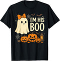 Halloween His and Hers Matching Outfits, Ghost I'm His Boo T-Shirt