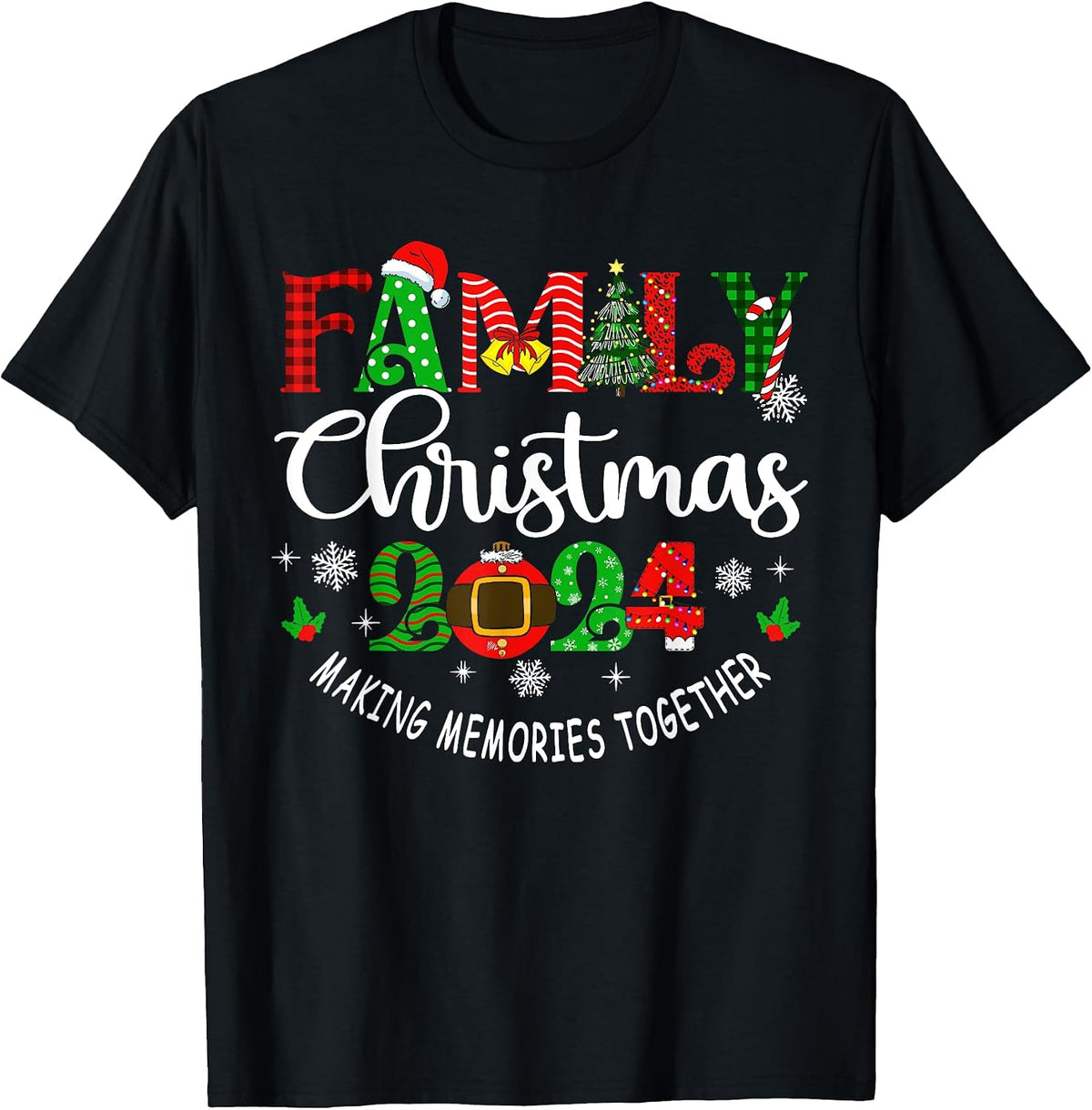 Family Christmas 2024 Matching Outfit Santa Group