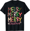 Merry Christmas Family Matching Design for Holiday T-Shirt