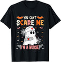 You Can't Scare Me I'm a Nurse Funny Halloween Tee