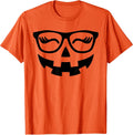Halloween Jackolantern Shirt Outfit Men Women Kids