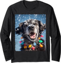 Merry Christmas Dog Xmas Long Sleeve T-Shirt