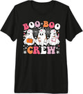 Boo Boo Crew Nurse Funny Ghost Halloween Nursing Premium Tri-Blend T-Shirt