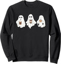 Ghost Drinking Coffee Halloween Costume