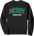 Merry Christmas Vintage Santa Claus Retro Holiday Sweatshirt