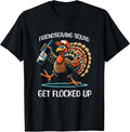 Funny Friendsgiving Shirt Women Men Friendsgiving Squad T-Shirt