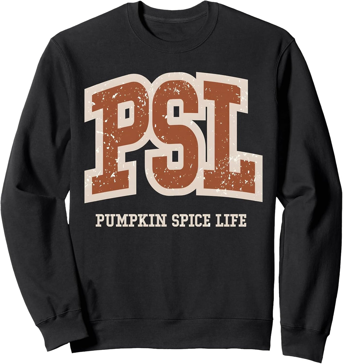 Vintage PSL Pumpkin Spice Latte Fall Season Autumn Halloween Sweatshirt