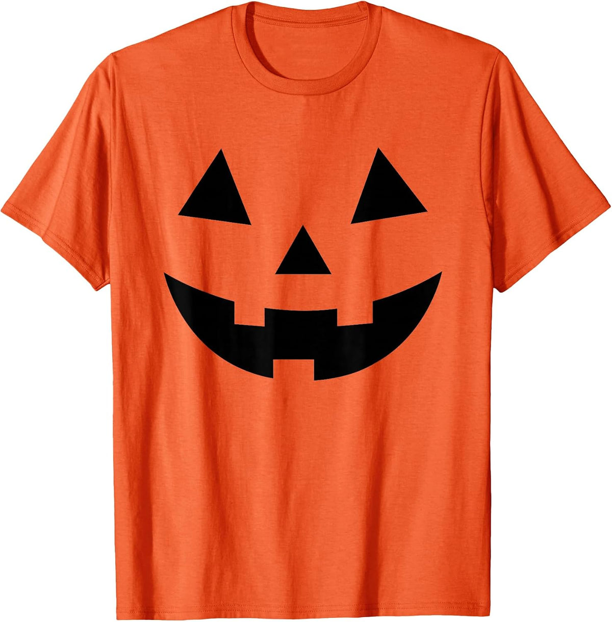 Jack O Lantern Face Kids Toddler Pumpkin Halloween Costume T-Shirt