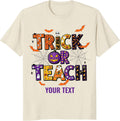 Trick or Teach Halloween T-Shirt for Teachers