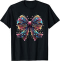 Retro Christmas Coquette Bow Xmas Womens Girls