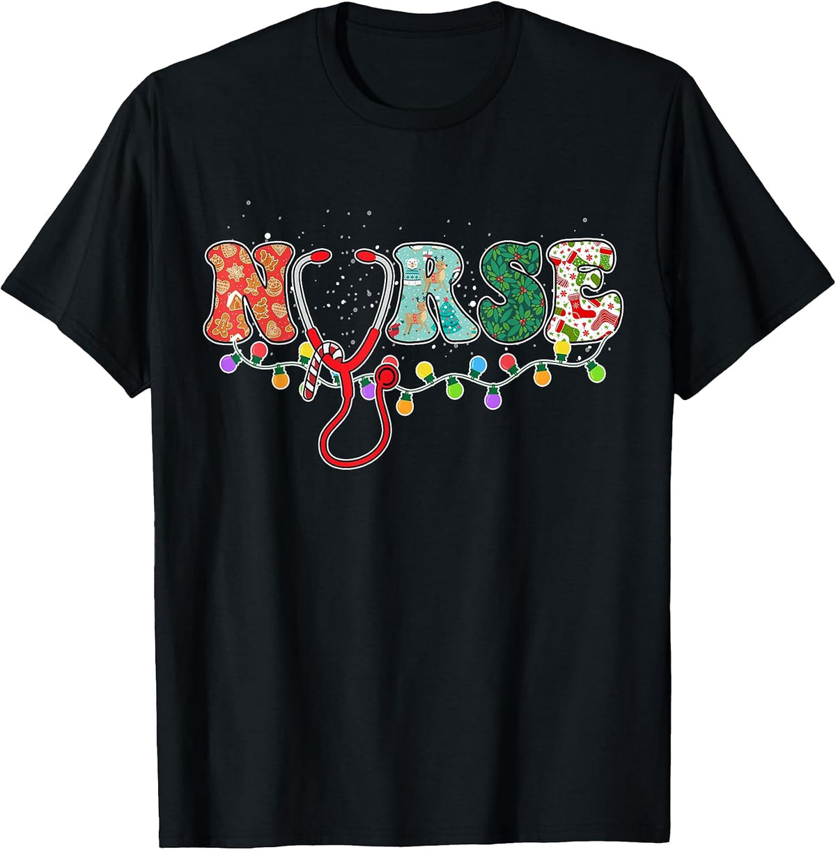 Nurse Christmas Shirt Cute Xmas RN LPN