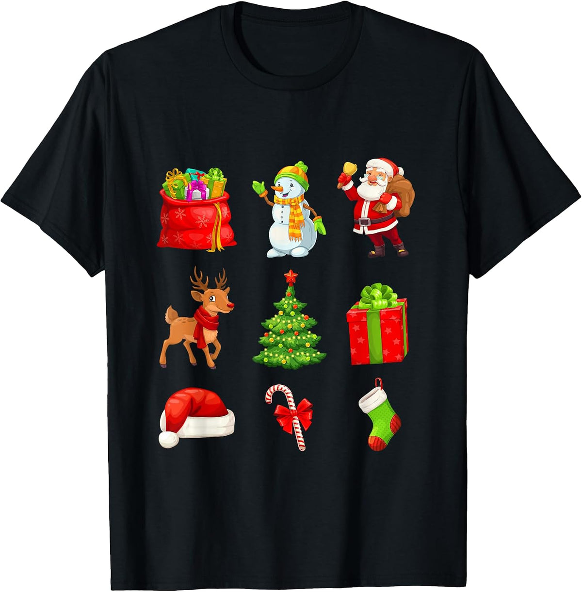 Christmas Squad Fun Family Matching Christmas T-Shirt