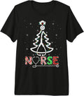 Nurse Christmas Tree Nursing Nurse Stethoscope Xmas Premium Tri-Blend T-Shirt