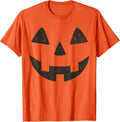 Retro Pumpkin Face Jack O Lantern JackoLantern Halloween T-Shirt