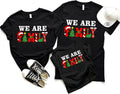 Matching Family Christmas Shirts Graphic Tees Couple Outfits Xmas Holiday Short Sleeves Tee Tops