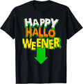 Funny Halloween Apparel Saying Happy Halloweener