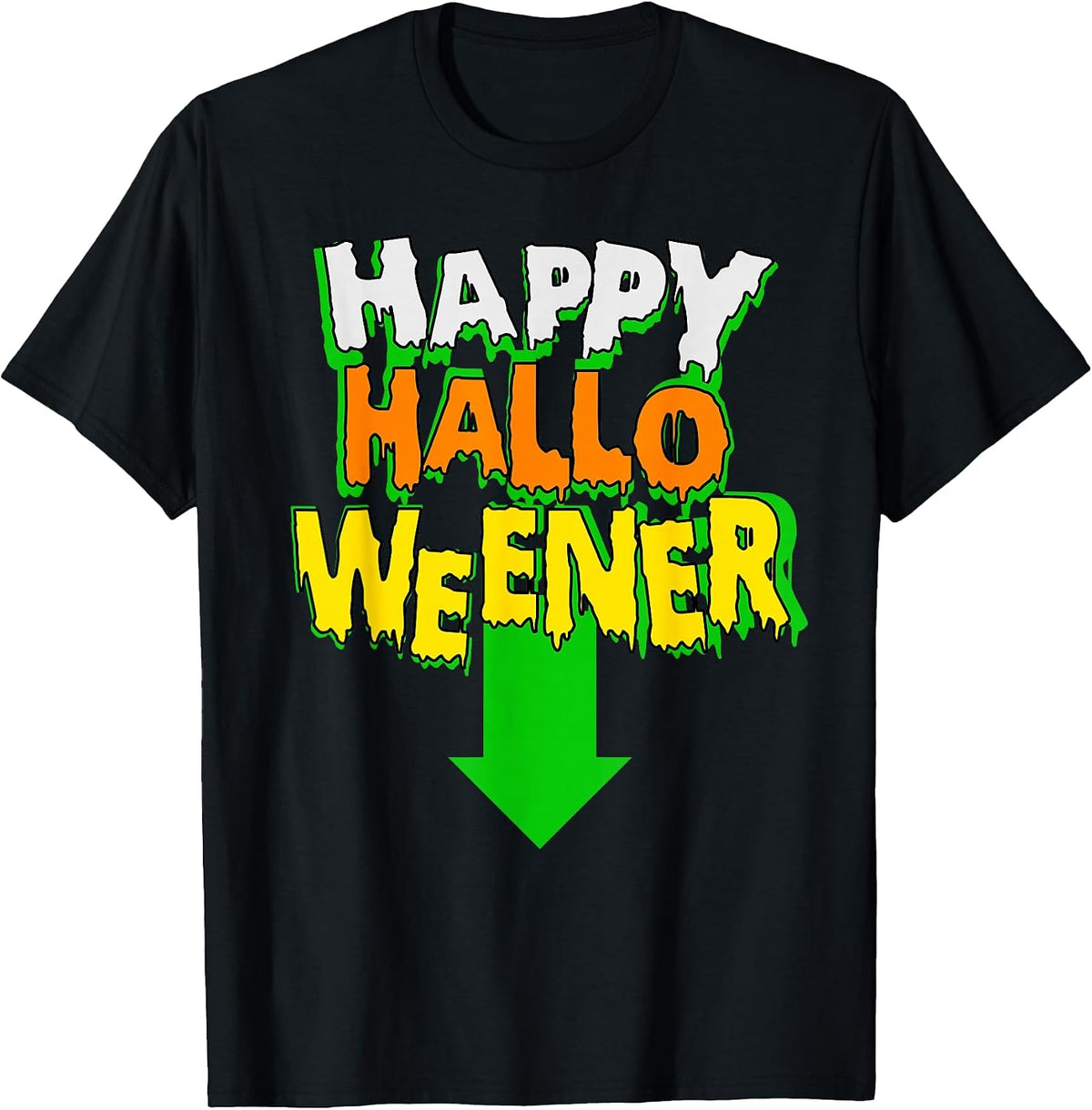 Funny Halloween Apparel Saying Happy Halloweener