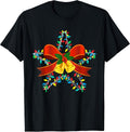 Coquette Bow Christmas Light Season Xmas T-Shirt