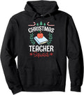 Christmas Teacher Squad Matching Family X-Mas Crew Team Pullover Hoodie