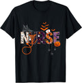 Ghost Nurse Healthcare Worker Cute Nurse Halloween T-Shirt