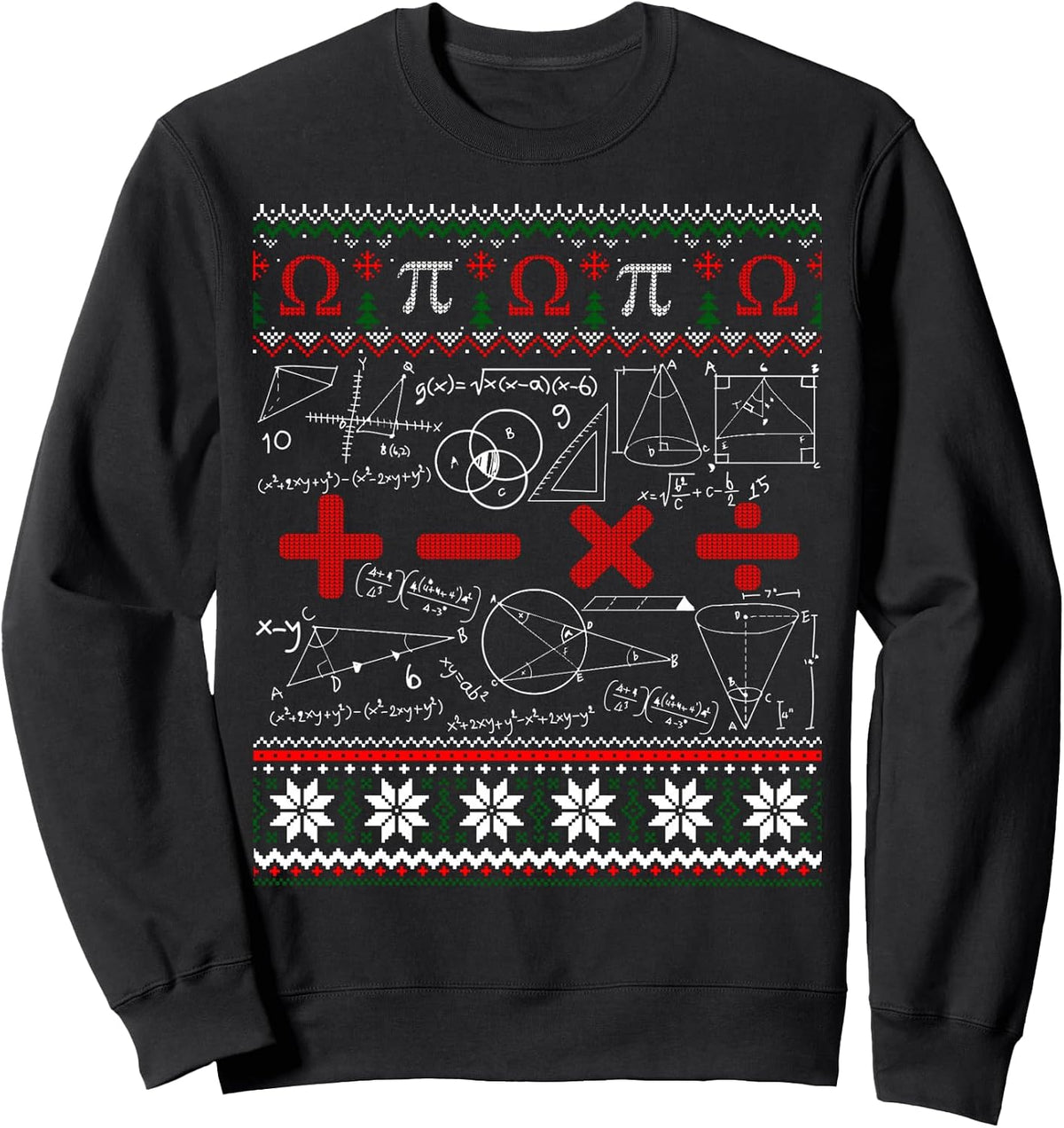 Math Teacher Christmas Shirts