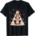 Cakes Christmas Tree Cute Cakes Xmas Holiday Men Women T-Shirt