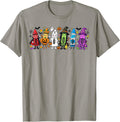 Spooky Halloween Crayons Teacher Classroom T-Shirt