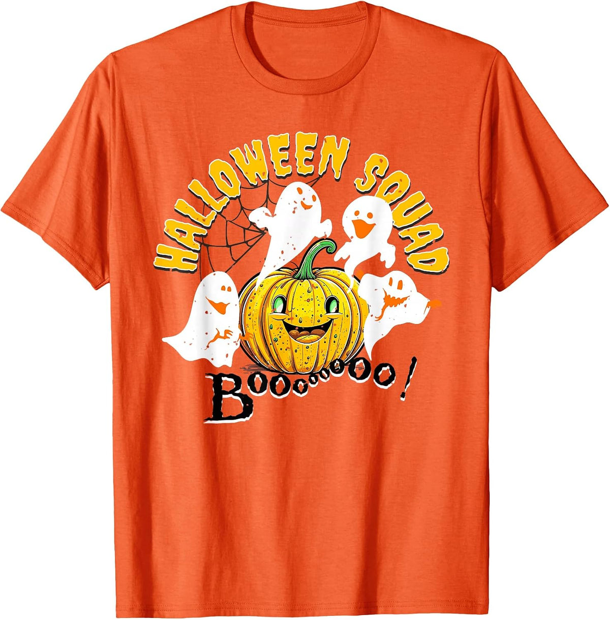 Pumpkin With Spooky Ghosts