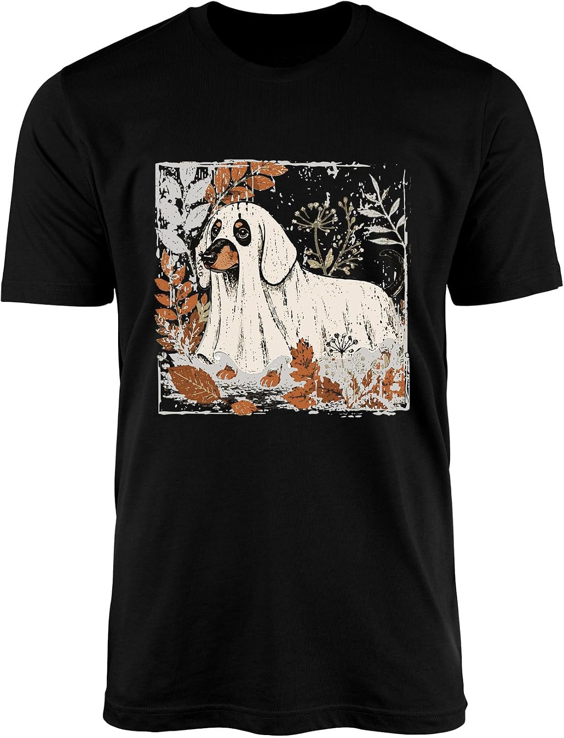 Dog Halloween Graphic Tee T-Shirt