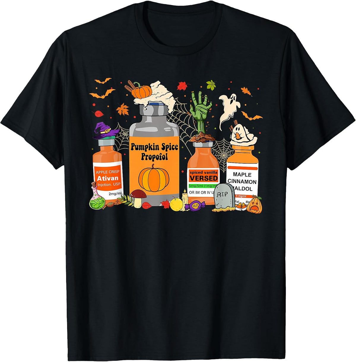 Pumpkin Spice Kat Halloween Nurse