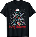 Nurse Christmas Tree Xmas Nurses Scrub Merry Christmas T-Shirt