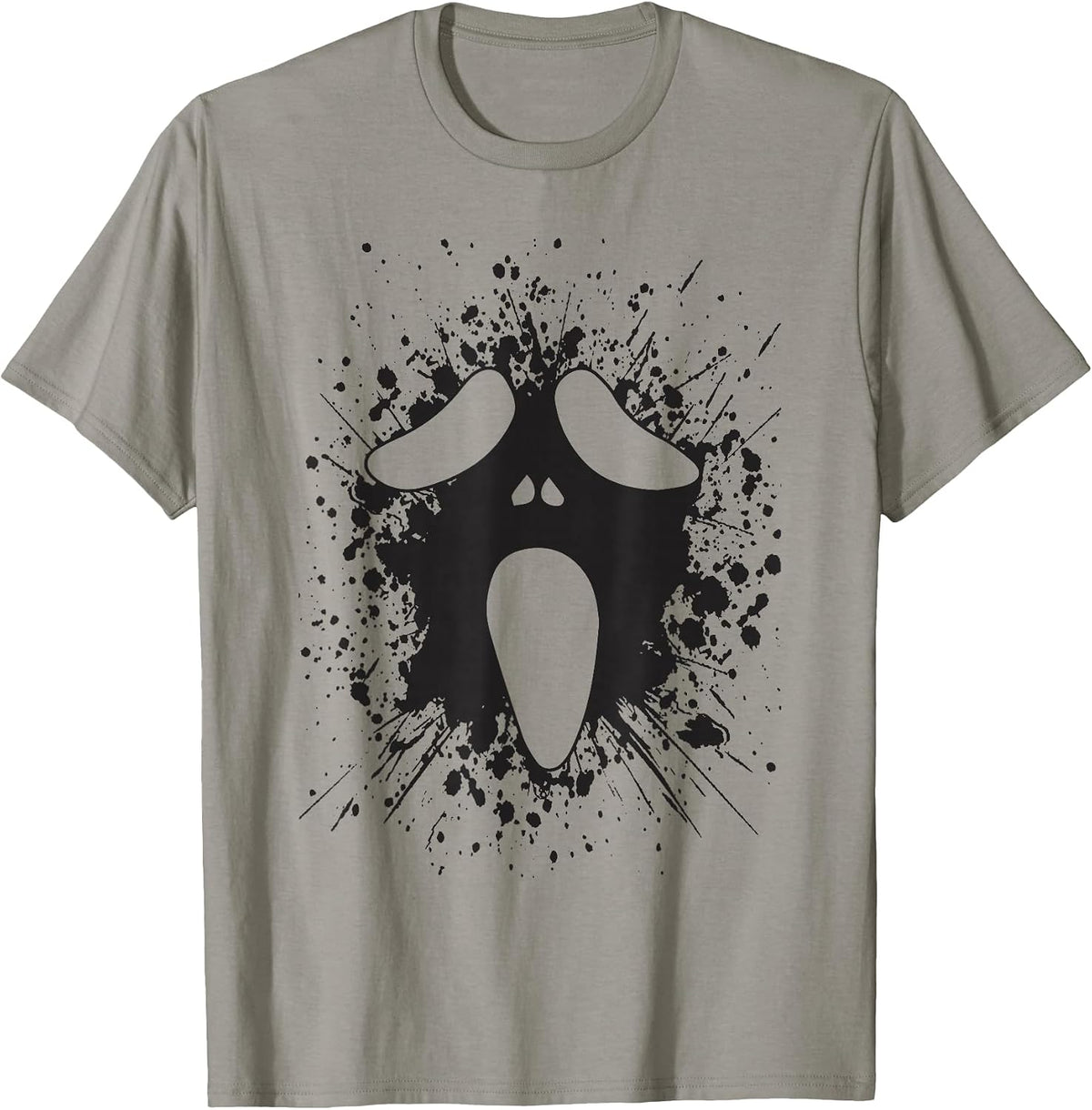 Ghost Face Funny Spooky Halloween Costume Cute Face Pumpkin T-Shirt