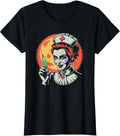 Halloween Nurse Nursing Spooky Health Worker RN Nurse T-Shirt