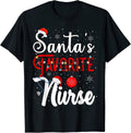 Santa's Favorite Nurse Funny Christmas Apparel