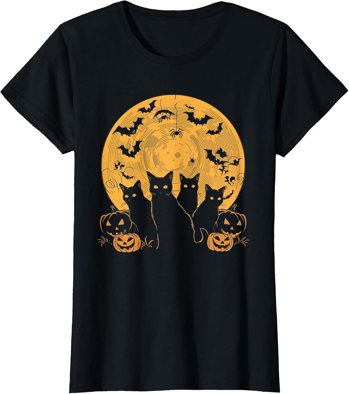 Halloween Cat Moon Spooky Feline