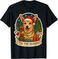Tis The Season Portuguese Podengo Pequeno Dog Christmas Xmas T-Shirt