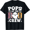 Pops of The Boo Crew Funny Halloween Family Matching T-Shirt
