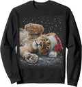 Lion Christmas Cat Sweatshirt
